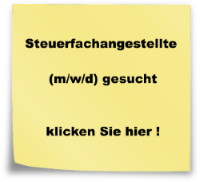 Post-it Steuerfachangestellte gesucht